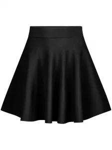 Мини-юбка с завышенной талией Nina Ricci, черный