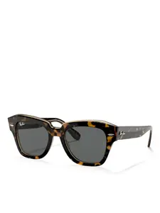 Солнцезащитные очки с логотипом Ray-Ban, коричневый