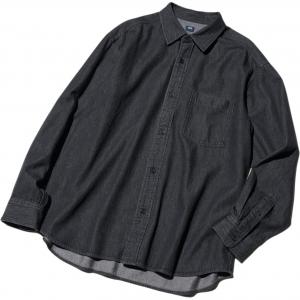 UNIQLO Мужская черная рубашка