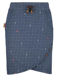 Мини-юбка alife and kickin, цвет marine melange