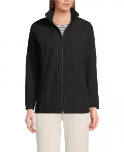 Женская куртка Soft Shell Lands' End, черный