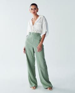 Широкие брюки-карго St MRLO Jenae, мятный