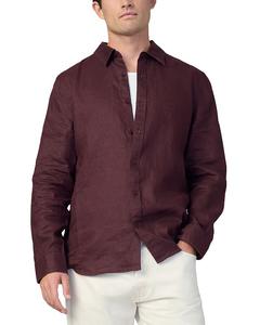 Джемакоб Расслабленного Покроя Льняная Рубашка Joe's Jeans, красный