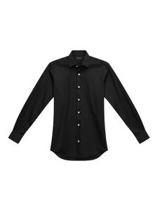 Рубашка на пуговицах классического кроя TEESHOPPEN, черный