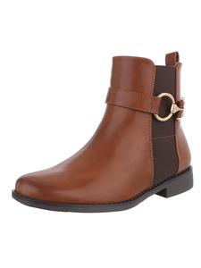 Ботильоны Ital-Design, кэмел