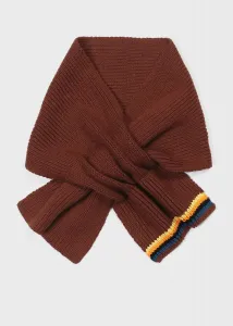 Вязаный шарф в полоску от художника