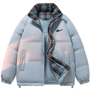 Пуховик Unisex Hooded Thickened WARRIOR, moonсветло-синий