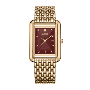 Часы Olivia Gold Burgundy Burker