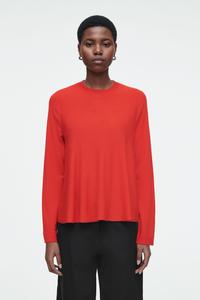 Свитер из мериносовой шерсти COS, красный