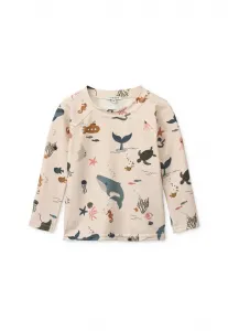 Футболка для плавания с длинными рукавами с принтом «ной» (унисекс), рашгард Liewood, Sandy