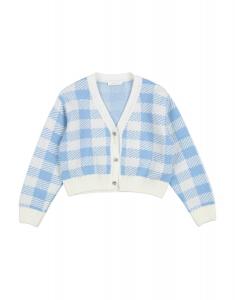 Кардиган U+É, небесно-голубой