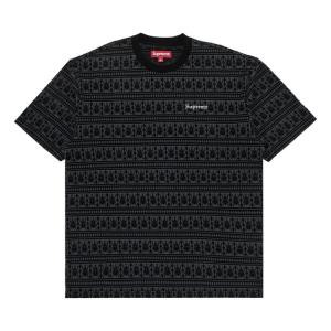 Майка Supreme Jacquard Scarab Short-Sleeve Top, черный