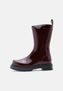Ботинки на платформе rejena средней высоты Dr. Martens, Cherry Red