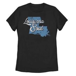 Детская футболка с винтажным рисунком "Louisiana Soul"