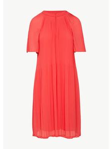Платье цвета 4294_кораллово-красный comma
