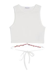 Топ Bershka, экрю