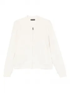 Кофта на молнии Emporio Armani, белый