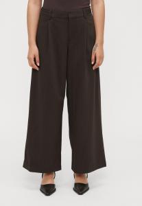 Брюки ONLY Petite ONLALDEN LIFE WIDE , Mole /Dark Brown