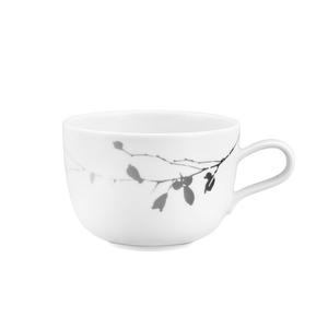 Кофейная чашка Liberty Dark Rose Hip с молоком 0,38 л Seltmann Weiden, белый черный