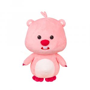 Мягкая плюшевая кукла Zanmang Loopy Fruit Pullover Collection Little Beaver, предназначенная для создания уютной и расслабляющей атмосферы Lfashion Life, looy-standing doll 50cm