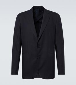 Гаррет льняной блейзер Orlebar Brown, Night Iris