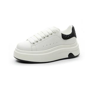 The mystery of glamour Женские лоу-топ скейтборд кроссовки черные, цвет Black