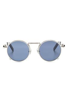 Jean Paul Gaultier 56-8171 солнцезащитные очки в круглой оправе, серебристый