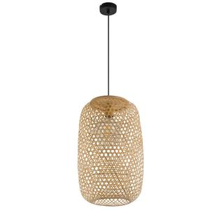 Светодиодная подвесная лампа, бамбуковая коса, коричневая Globo Lighting, коричневый