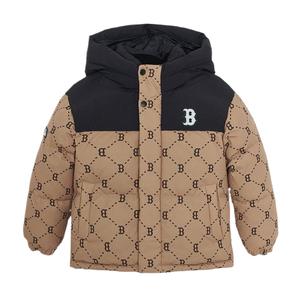 MLB KIDS Пуховик Boston Red So 25FW стандартный beige yellow детский