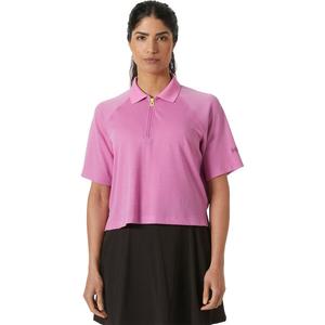 Женская укороченная рубашка-поло на молнии Inshore Helly Hansen Helly Hansen, Meta Pink