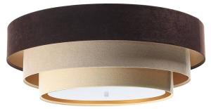 Потолочный светильник BPSKoncept Triniti Velour Dimmbar цвет beige/braun/gold