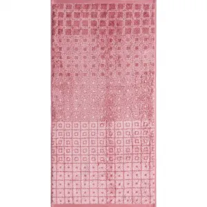 Полотенце Kaya с графическим рисунком, 100% хлопок Egeria, Rose