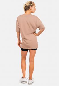 Футболка с принтом Reichstadt, светло-коричневый