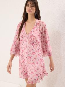 Платье Trendyol, цвет Rose/Dark pink