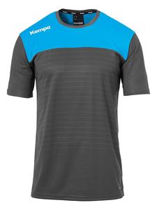 Функциональная рубашка Kempa, цвет anthrazit/hellblau