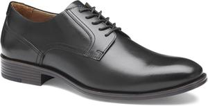 Мужские туфли Johnston Murphy Reeve с цельной носовой частью и шнуровкой Johnston & Murphy, черный
