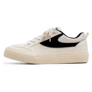 QIQUDUCK Легкие дышащие низкие скейтерские кроссовки для увеличения роста унисекс Q-XN8101 белый черный, цвет Q-XN8101 White Black