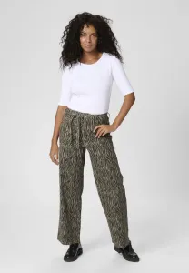 Джинсы прямого кроя Kaffe, Feather Gray Black Animal