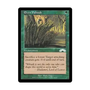 CCG Эльфийский частокол (U), MTG - Exodus