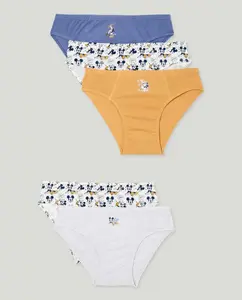 Комплект из 3 детских трусов с Микки Cotton Juice, мультиколор