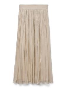 Макси юбка VERO MODA VMVips, Ecru