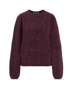 Свитер WE Fashion, баклажановый