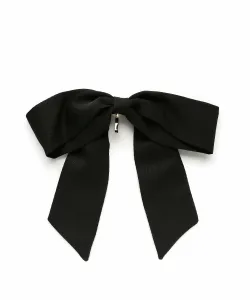 Длинная полосатая ленточная манжета/крючок для волос Colleca La, цвет Black