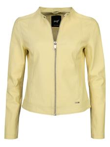 Кожаная куртка Maze Summerset, желтый