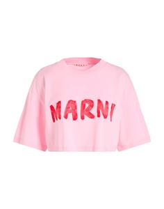 Кроп-топ Marni, розовый