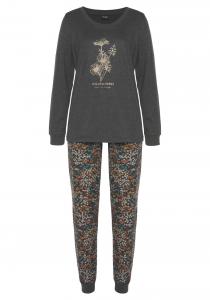 Пижама VIVANCE Pajama Dreams, антрацит