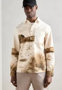 Рубашка-Рубашка с пейзажным рисунком Scotch & Soda, Beige/Brown