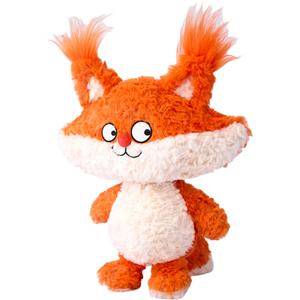 Плюшевая куколка Whimsical Collection, Raccoon, Kitten, Fox, Wolf, высота 25 см JTOP, Pei Peifox (оранжевый)