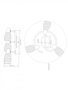 Globo lighting Прожектор «ROY» в серебристом цвете