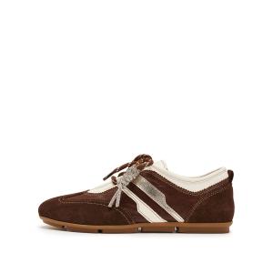 Маленькая клавиатура легкие низкие кроссовки для скейтбординга женские Staccato, soft светло-коричневый